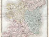 Map Ireland Ulster Leinster Munster Connaught Provinces Map Ireland Stockfotos Provinces Map Ireland