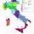 Map Itali Linguistic Map Of Italy Maps Italy Map Map Of Italy Regions