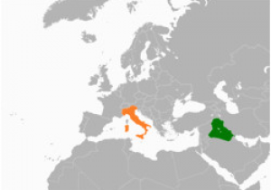 Map Italy and Croatia Iraq Italy Relations Wikipedia
