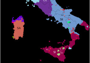 Map Italy Regions and Cities Languages Of Italy Wikipedia