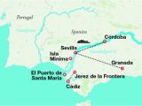 Map Jerez Spain sonniges andalusien
