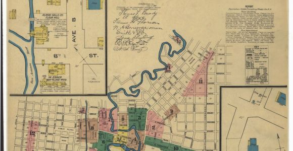 Map Kerrville Texas Historic Maps Show What Downtown San Antonio Looked Like Back In