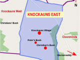 Map Knock Ireland Knockauns East