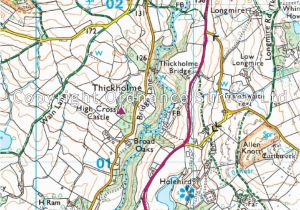 Map Lake District England Lake District Os Explorer Map Ol7 Se Windermere Kendal