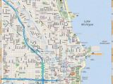 Map Michigan Avenue Chicago Map Of Chicago Interactive and Printable Maps wheretraveler