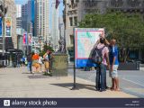 Map Michigan Avenue Chicago Map Of Chicago Stock Photos Map Of Chicago Stock Images Alamy