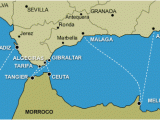 Map Morocco and Spain Ferry From Alceciras to Tangier Ways I Ve Been Transported
