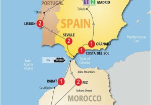 Map Morocco and Spain Map Of Spain and Morocco so Helpful Map Of Spain