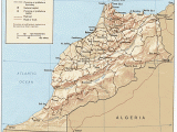 Map Morocco and Spain Morocco Maps Perry Castaa Eda Map Collection Ut Library