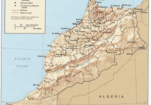Map Morocco and Spain Morocco Maps Perry Castaa Eda Map Collection Ut Library