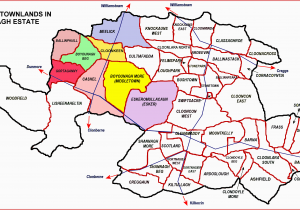 Map Mullingar Ireland Clooncon East