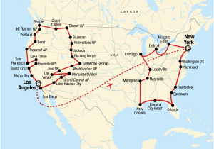 Map My Ride Canada Der Groa E Amerikanische Road Trip Von Los Angeles Nach New York In