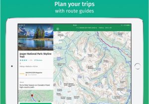 Map My Ride Canada Viewranger Hike Ride or Walk On the App Store