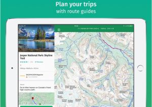 Map My Walk Canada Viewranger Hike Ride or Walk On the App Store