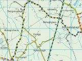 Map My Walk Ireland No 5 Couraguneen to Clonakenny Heritage Walk Blue Ireland