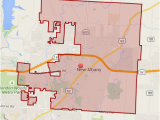 Map New Albany Ohio Enrollment Map District Boundaries