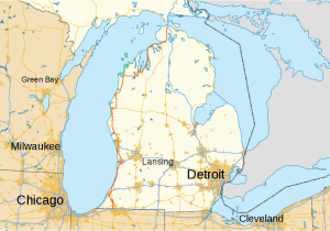 Map New Buffalo Michigan U S Route 31 In Michigan Wikipedia