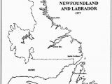 Map Nfld Canada Newfoundland and Labrador Land and Property Records