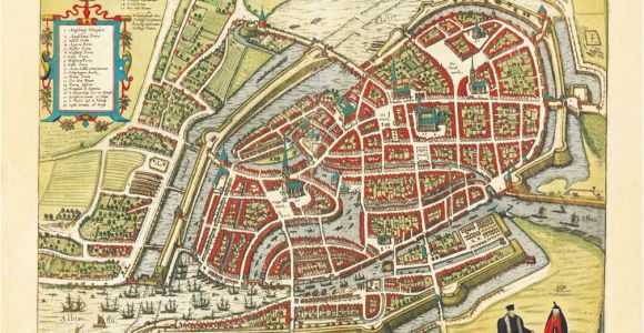 Map Nimes France Amazing Maps Of Medieval Cities Maps City Historical Maps Map