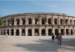 Map Nimes France Die Gut Erhaltene Und Besucheneswerte arena Von Nimes Picture Of