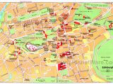 Map Nimes France Map Of Edinburgh attractions Planetware Printable Travel