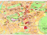 Map Nimes France Map Of Edinburgh attractions Planetware Printable Travel