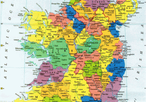 Map northern Ireland towns Free Printable Map Of Ireland Map Of Ireland Plan Your
