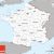 Map O France Gray Simple Map Of France Single Color Outside