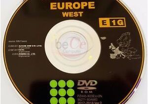 Map Oe Europe Details Zu toyota Lexus original Navigation Dvd E1g 2018 West Europa Europe Update Map