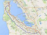 Map Of 101 northern California California Highway 101 La to San Francisco Road Trip