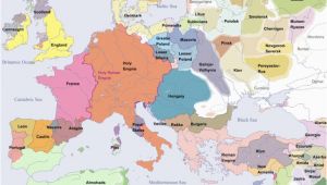 Map Of 11th Century Europe Euratlas Periodis Web Map Of Europe In Year 1200