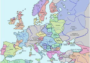 Map Of 11th Century Europe Late Middle Ages Wikipedia