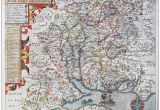 Map Of 16th Century England Hampshire S Maps Sea Serpents and Trains Hampshire