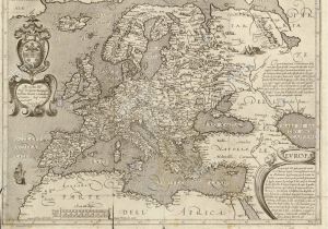 Map Of 16th Century Europe Historical Map Europe Stock Photos Historical Map Europe