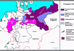 Map Of 1700 Europe 1820 Map Of Prussia External Online Map States within