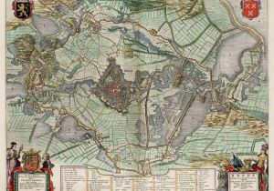 Map Of 17th Century Europe Map Of the Siege Of Breda In 1637 by Frederick Henry 1649