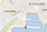 Map Of A Coruna Spain Spain Postal Code 15005 A Corua A Map Cybo