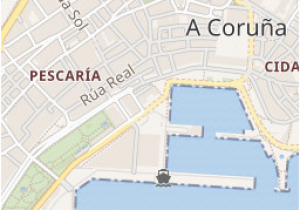 Map Of A Coruna Spain Spain Postal Code 15005 A Corua A Map Cybo