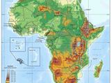 Map Of Africa and Europe with Countries Elevation Map Of Africa Maps Africa African Countries