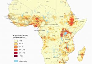 Map Of Africa and Spain Population Density Map Of Africa Maps and Maps and Maps