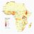 Map Of Africa and Spain Population Density Map Of Africa Maps and Maps and Maps