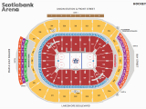 Map Of Air Canada Centre Center Seat Numbers Charts Online