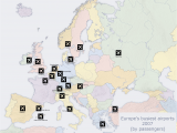 Map Of Airports In Europe Major Europe Airport Map Airport Maps Discount Travel