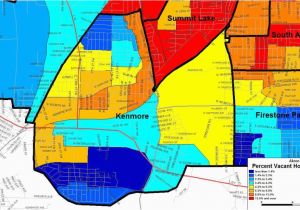 Map Of Akron Ohio Neighborhoods Notes From the Underground Akron Neighborhoods Kenmore