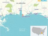 Map Of Alabama Beaches Map Of Gulf Shores Alabama Live Beaches