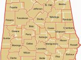 Map Of Alabama by County Alabama Maps Historic