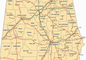 Map Of Alabama by County Alabama Outline Maps and Map Links