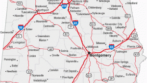 Map Of Alabama Cities and Rivers Map Of Alabama Cities Alabama Road Map