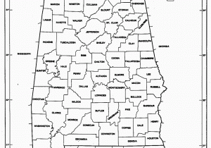 Map Of Alabama Counties 1860 U S County Outline Maps Perry Castaa Eda Map Collection Ut