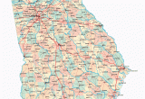 Map Of Alabama Counties with Roads Georgia Road Map Ga Road Map Georgia Highway Map